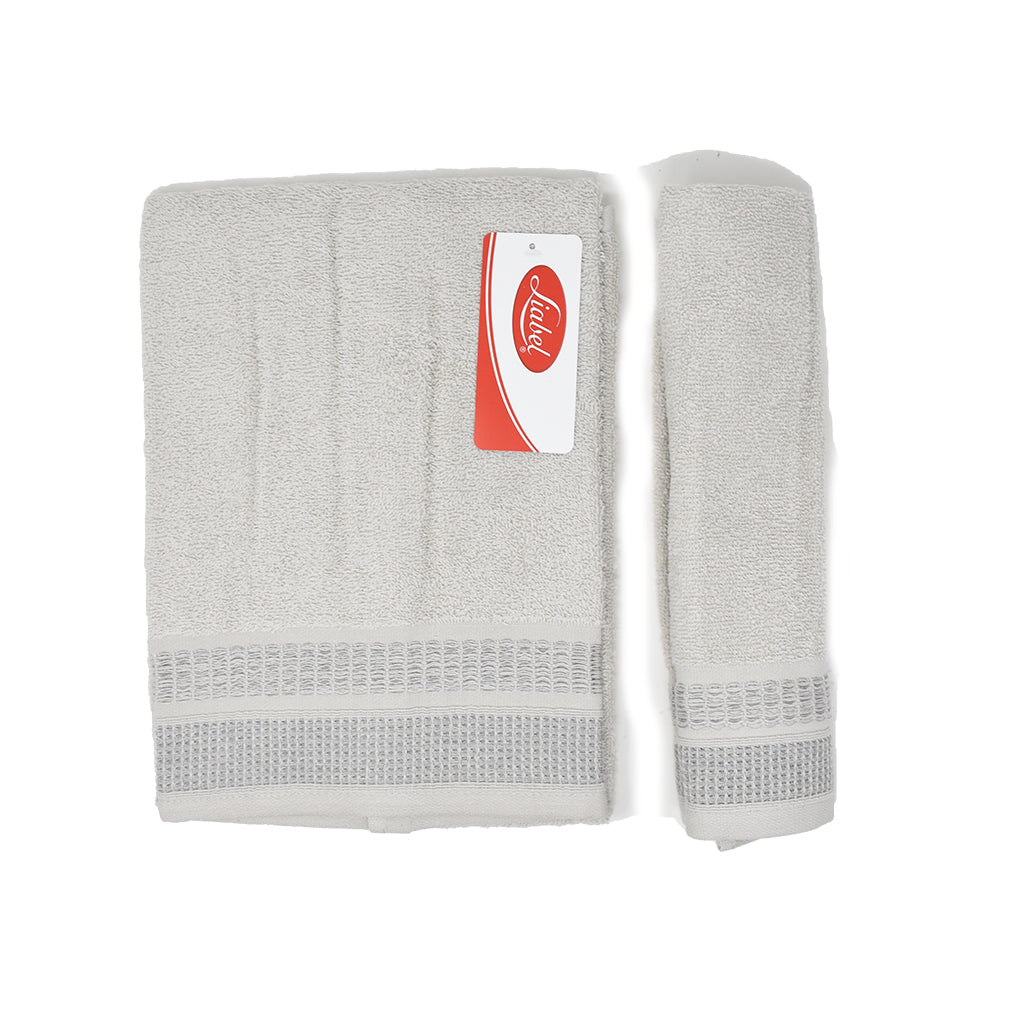 Asciugamano con Ospite in Spugna Jacquard Liabel 2115