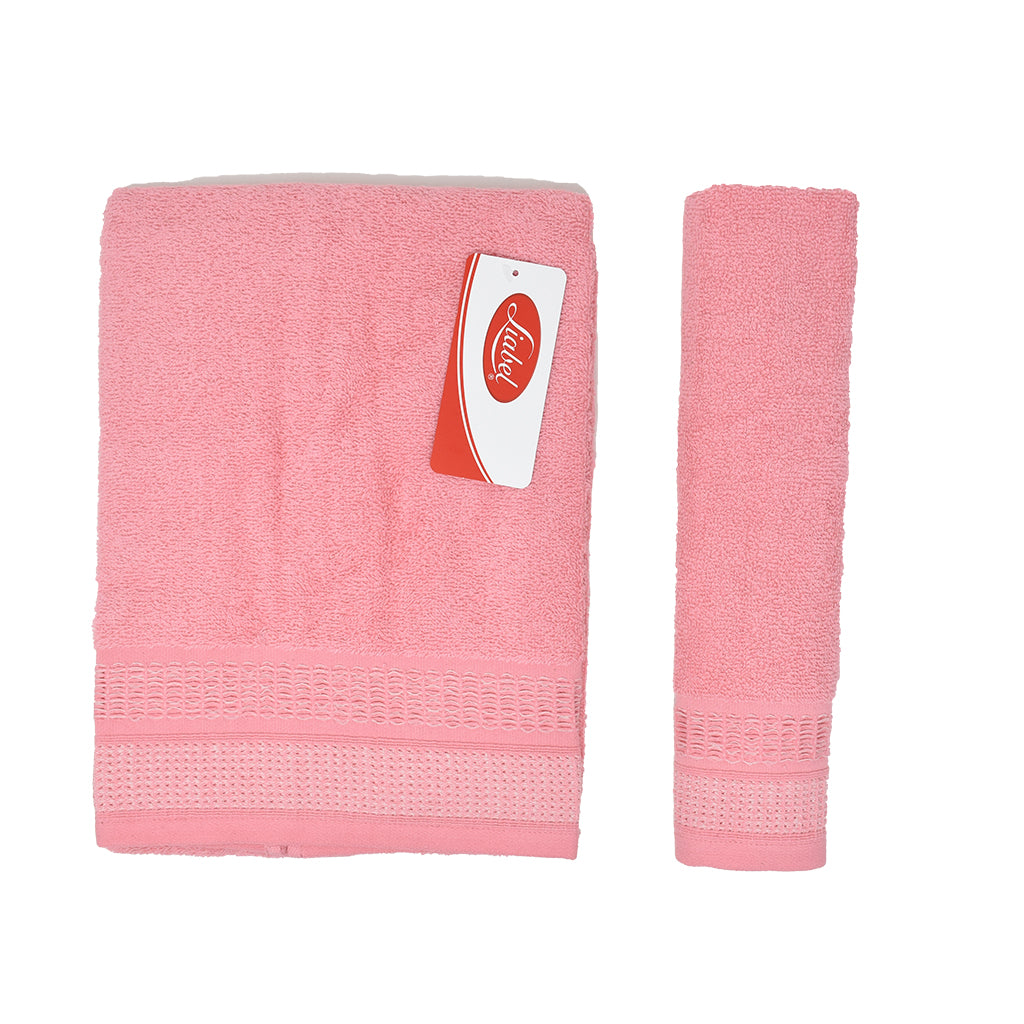 Asciugamano con Ospite in Spugna Jacquard Liabel 2115