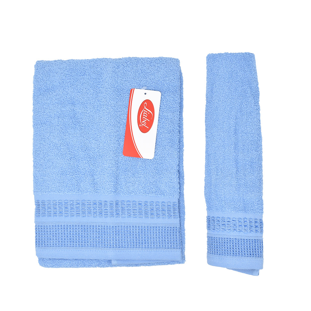 Asciugamano con Ospite in Spugna Jacquard Liabel 2115