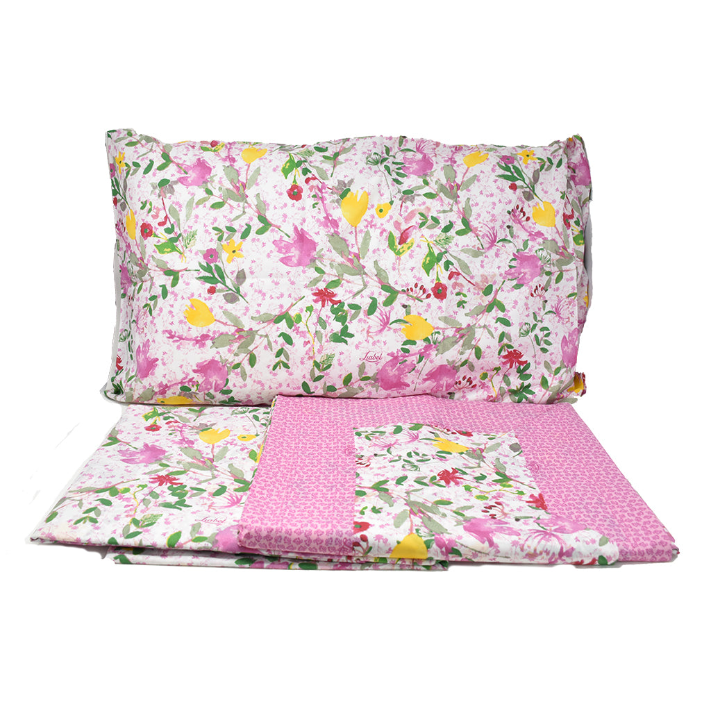 Completo Letto Cotone Liabel Fiori