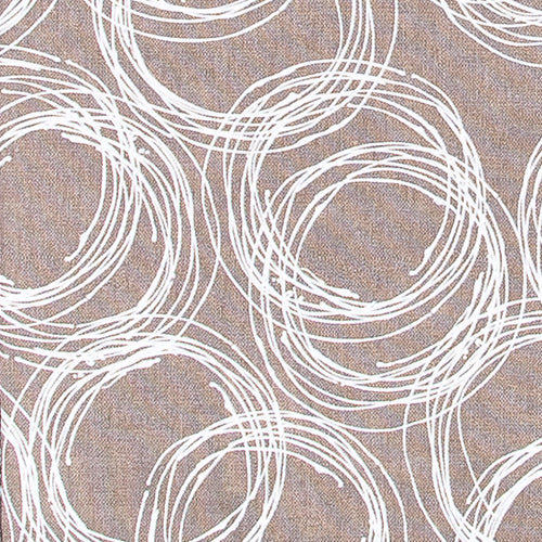 Federa Cuscino Arredo Fantasia Cerchi 50x50