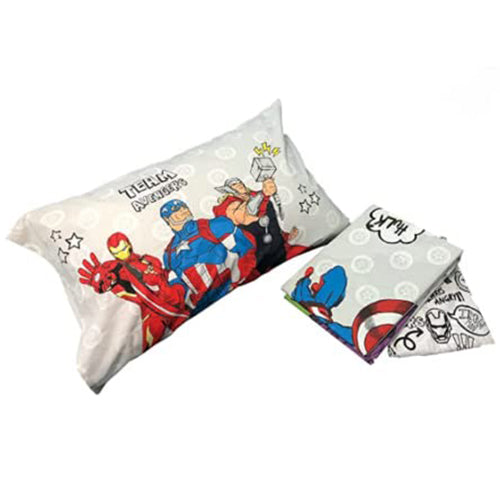 Completo Letto Cotone Singolo Avengers