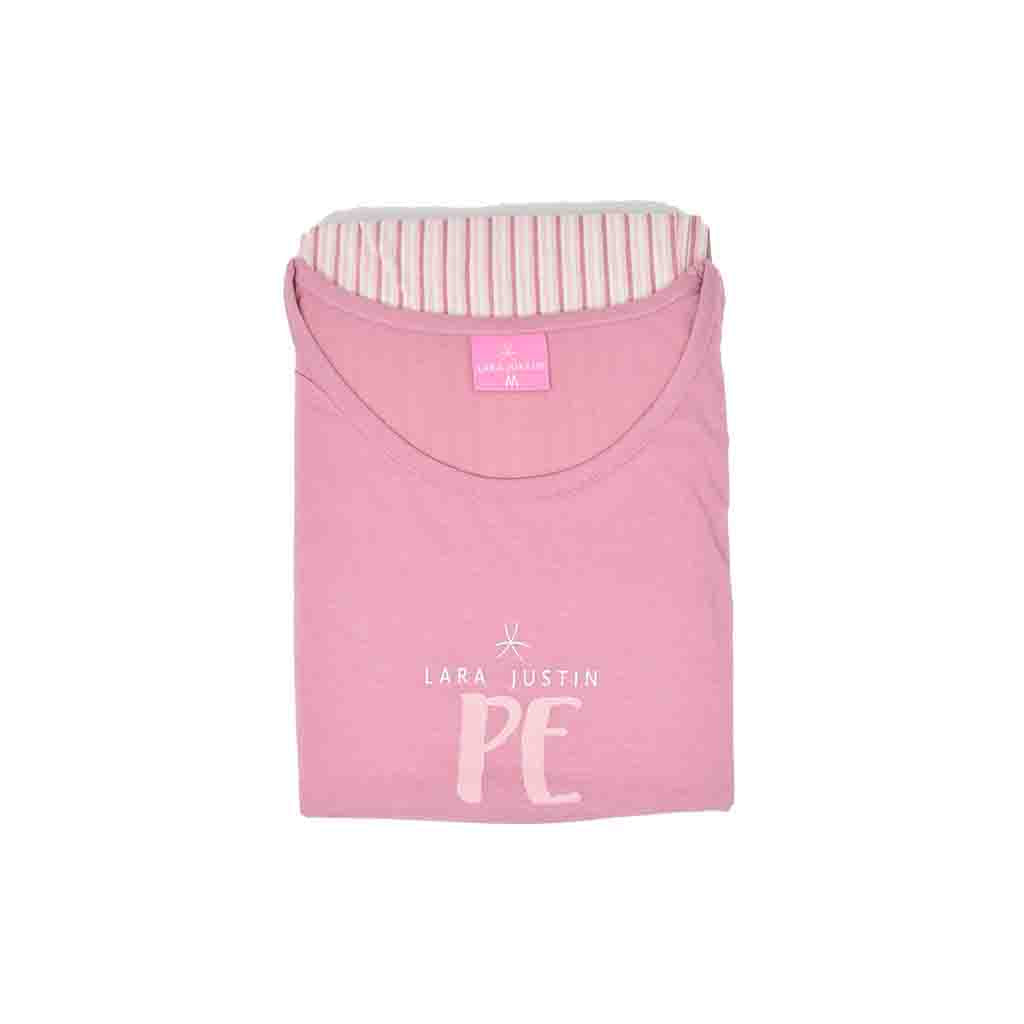 Pigiama Cotone Donna Canotta Pantaloncini Lara Justin Peace 935