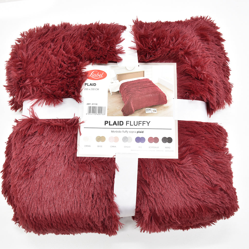 Plaid 200x230 Liabel Fluffy
