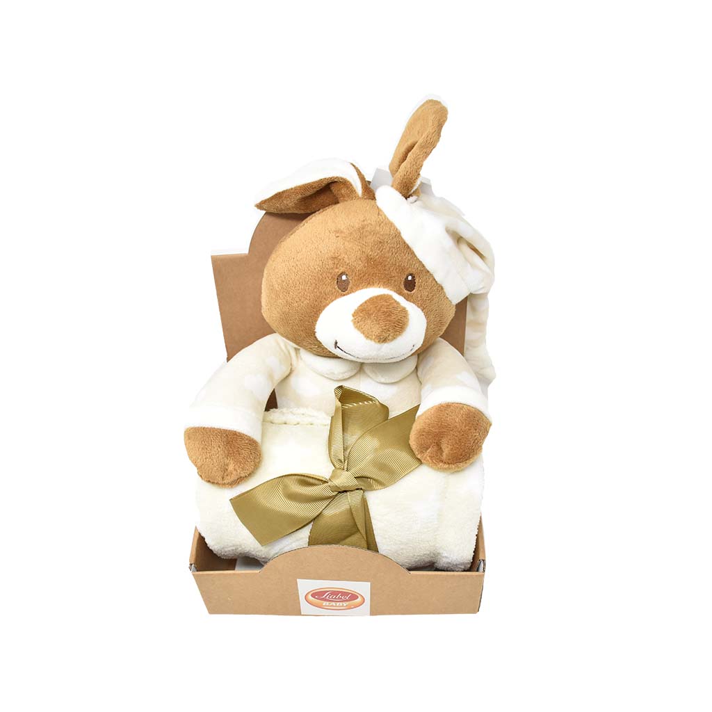 Plaid con Peluche Orsacchiotto Liabel