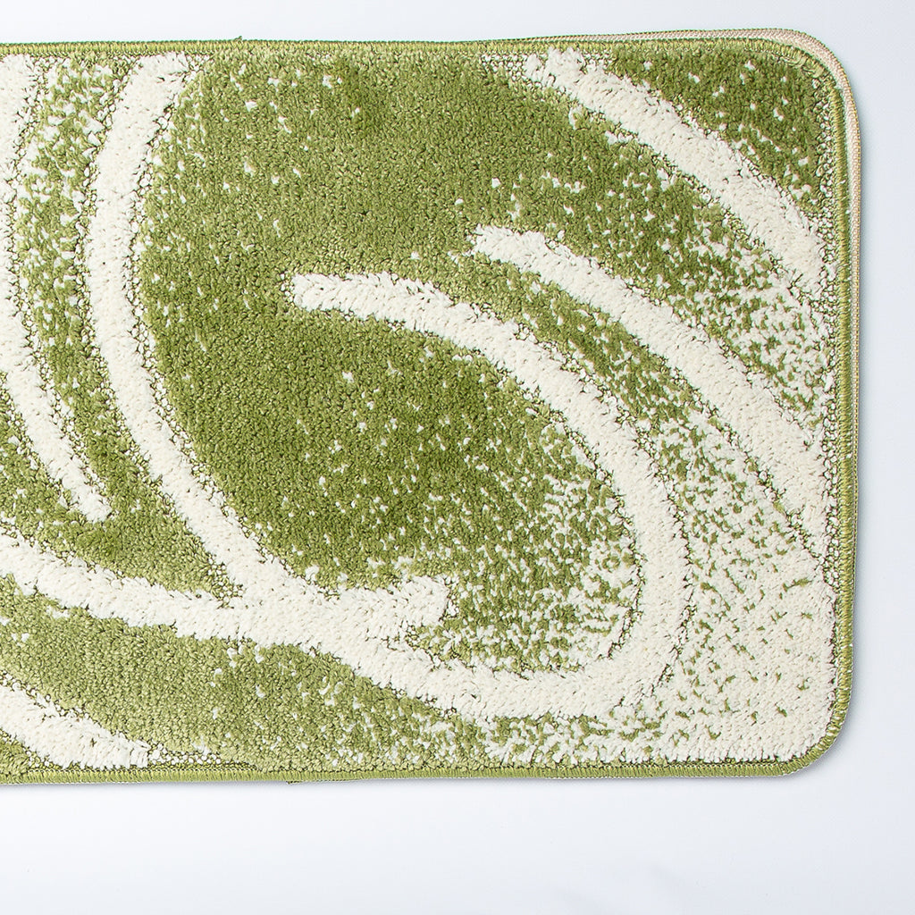 Ommda Tappetino Doccia Antiscivolo In Gomma Naturale - 80x80 Cm - Con 276 Ventose - Non Tossico, Antibatterico, Lavabile - Colore Verde Mela