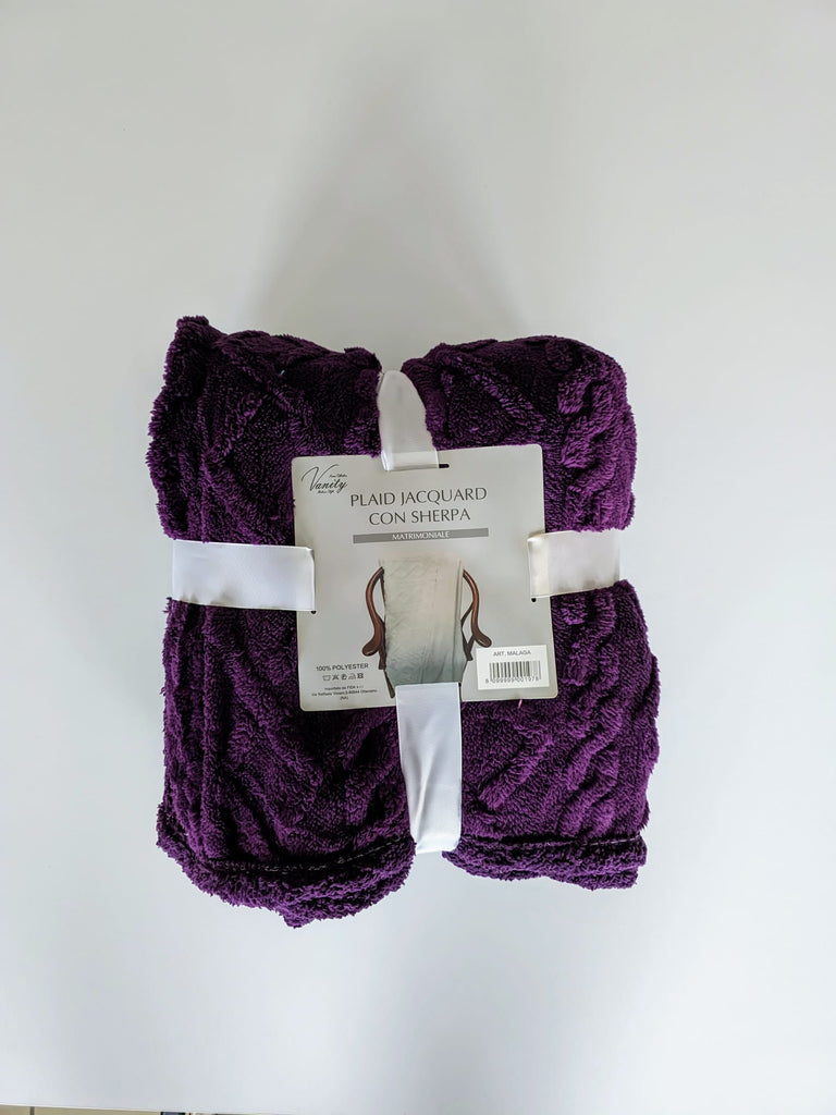 Plaid Pile con Pellicia Vanity Malaga