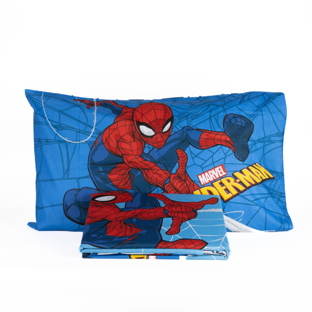Completo Letto Cotone Singolo Novia Spiderman