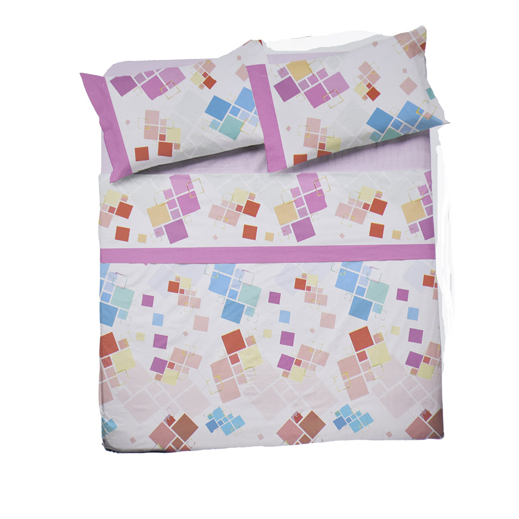 Completo Letto Cotone Matrimoniale Pompea Balance