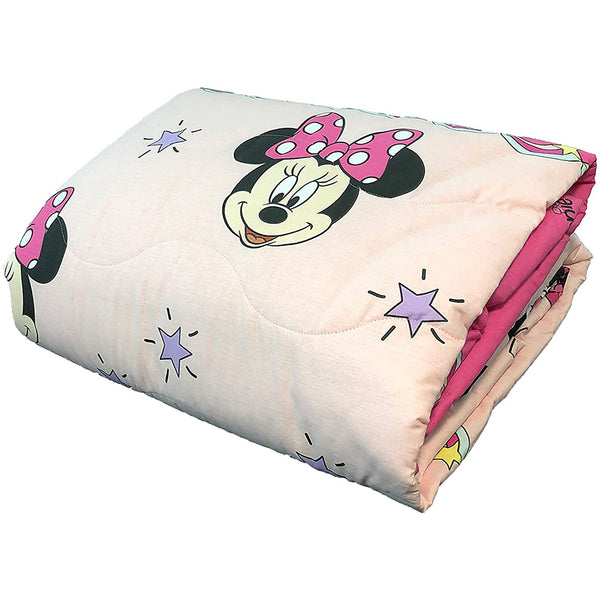 Copriletto Trapuntato Singolo Cotone Minnie Disney