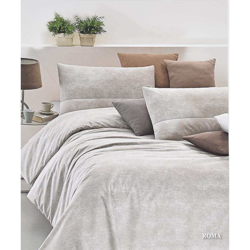 Completo Letto Matrimoniale Cotone Imberti Living Roma