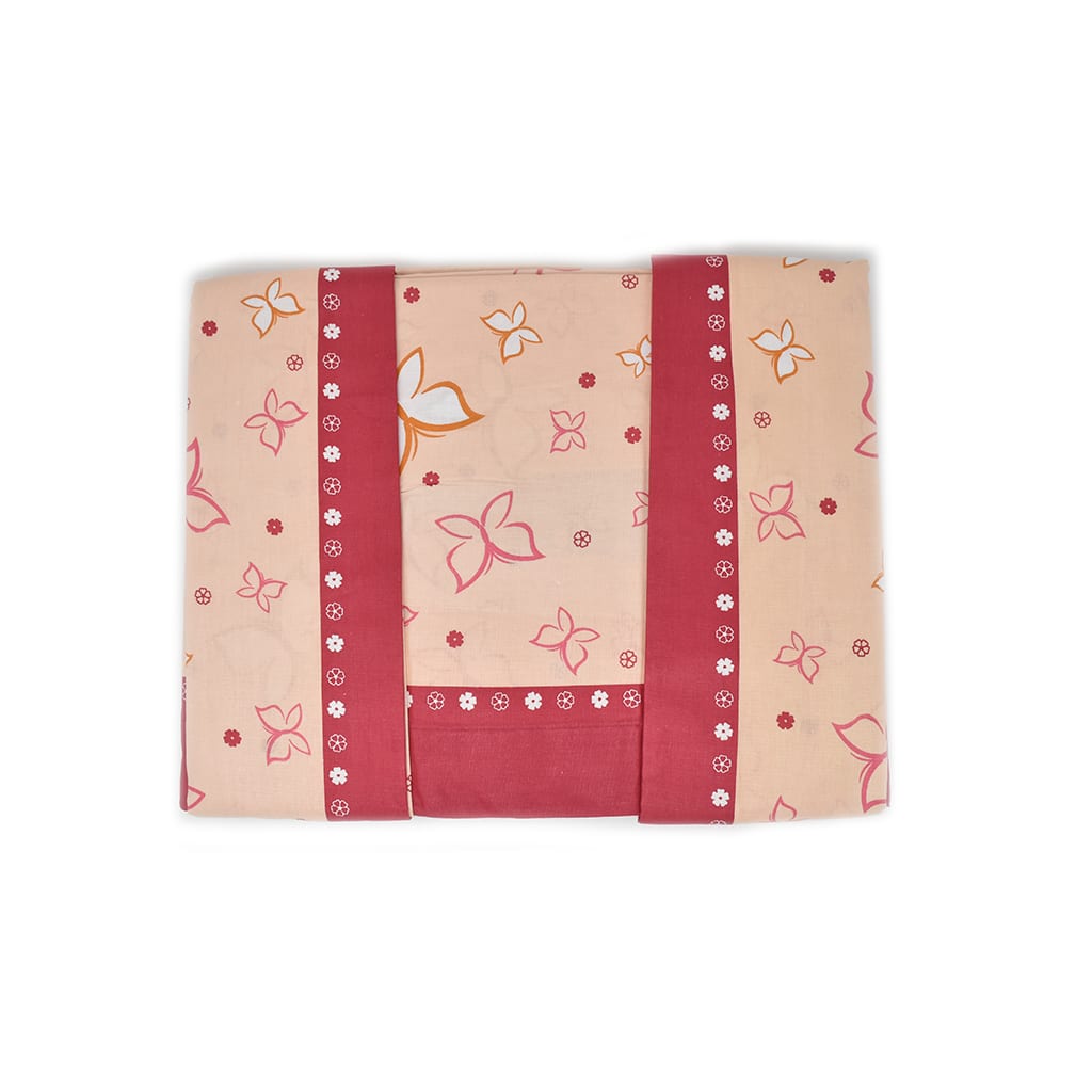 Completo Letto Matrimoniale Cotone Pompea Farfalle