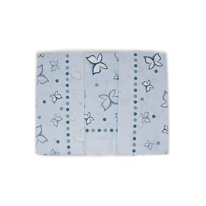 Completo Letto Matrimoniale Cotone Pompea Farfalle