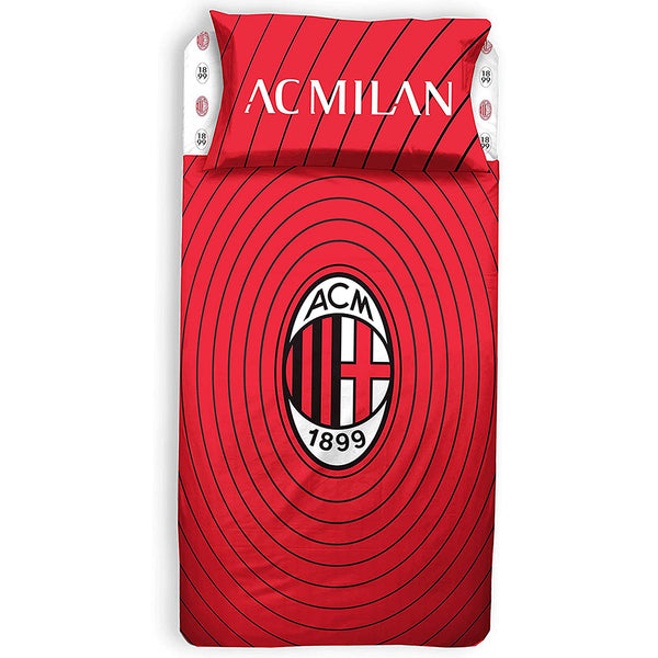 Completo Letto Cotone Singolo Milan