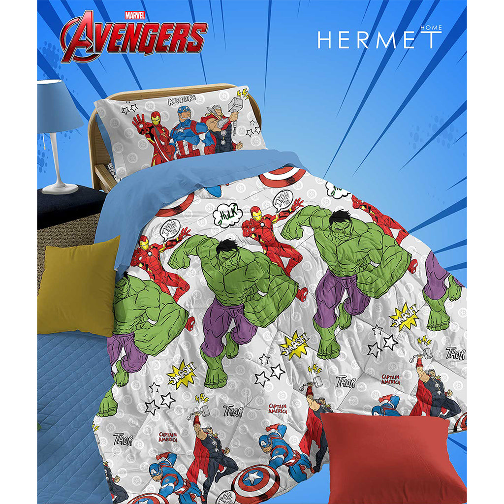Copriletto Trapuntato Singolo Avengers
