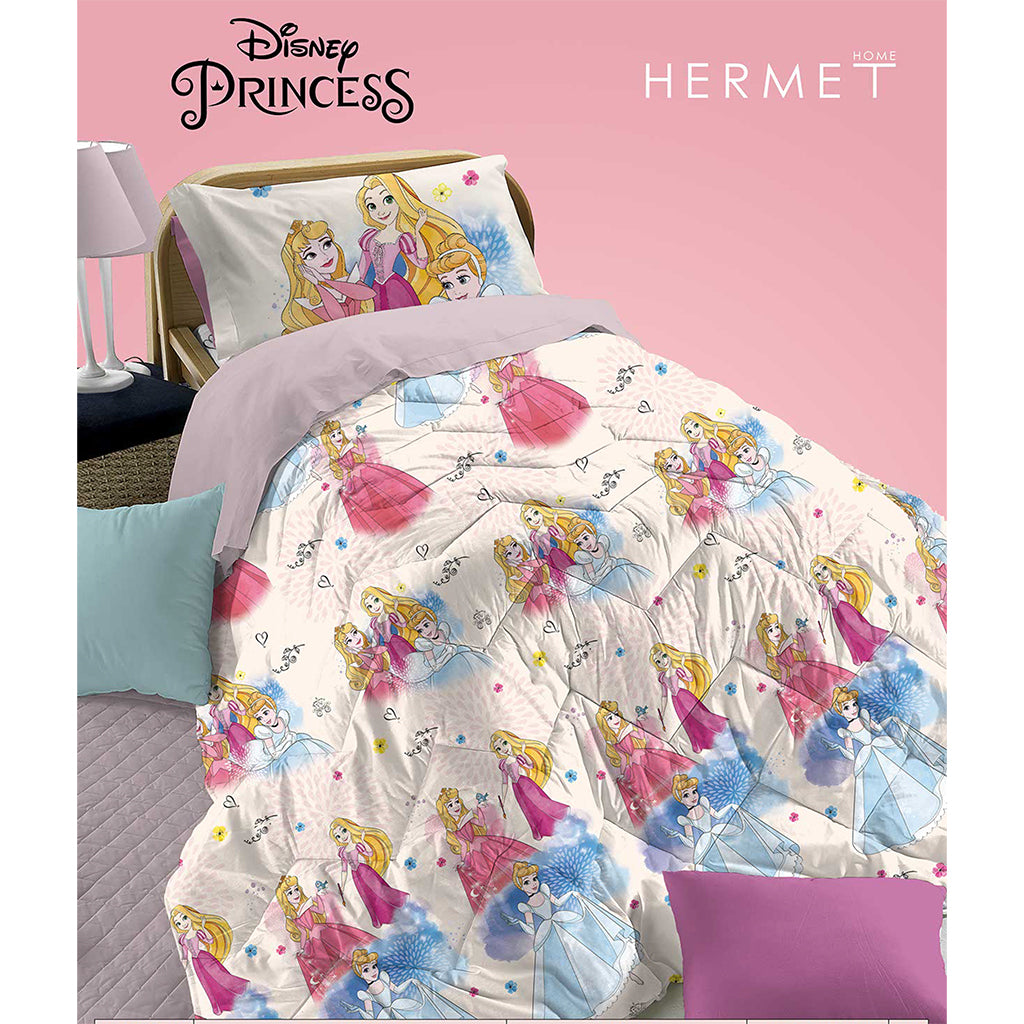 Copriletto Trapuntato Singolo Principesse Disney