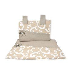 Copriforno E Coprifornello Russo Tessuti - Motivo Limoni E Fiori, Blu E Giallo, Cotone E Poliestere - Foto 10