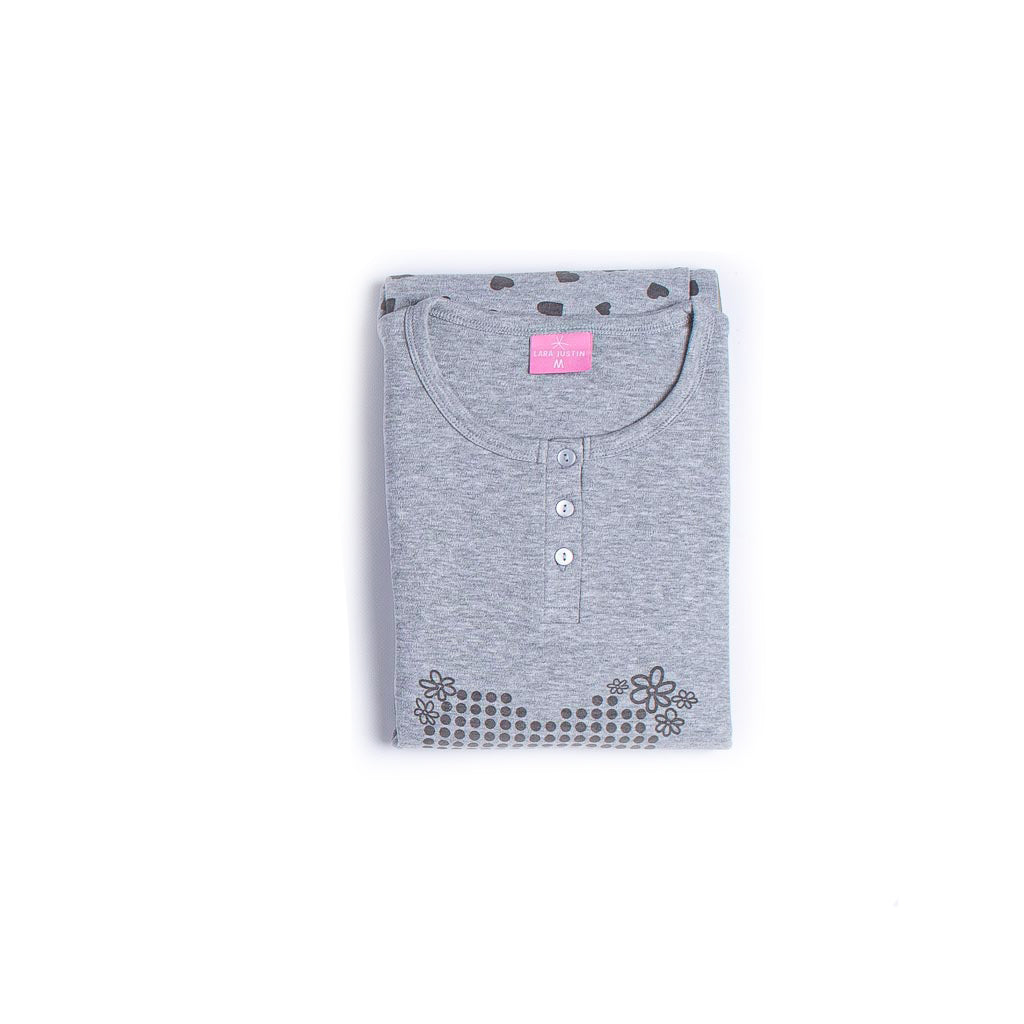 Pigiama caldo cotone donna Lara Justin 921