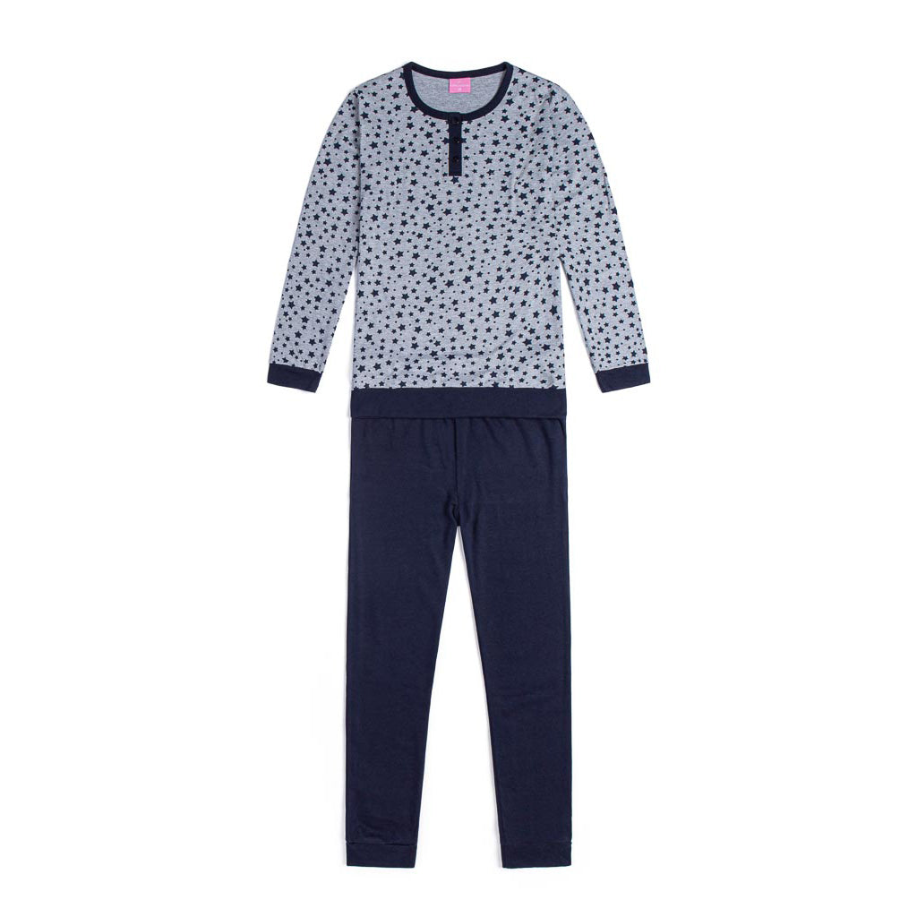 Pigiama caldo cotone donna Lara Justin 922