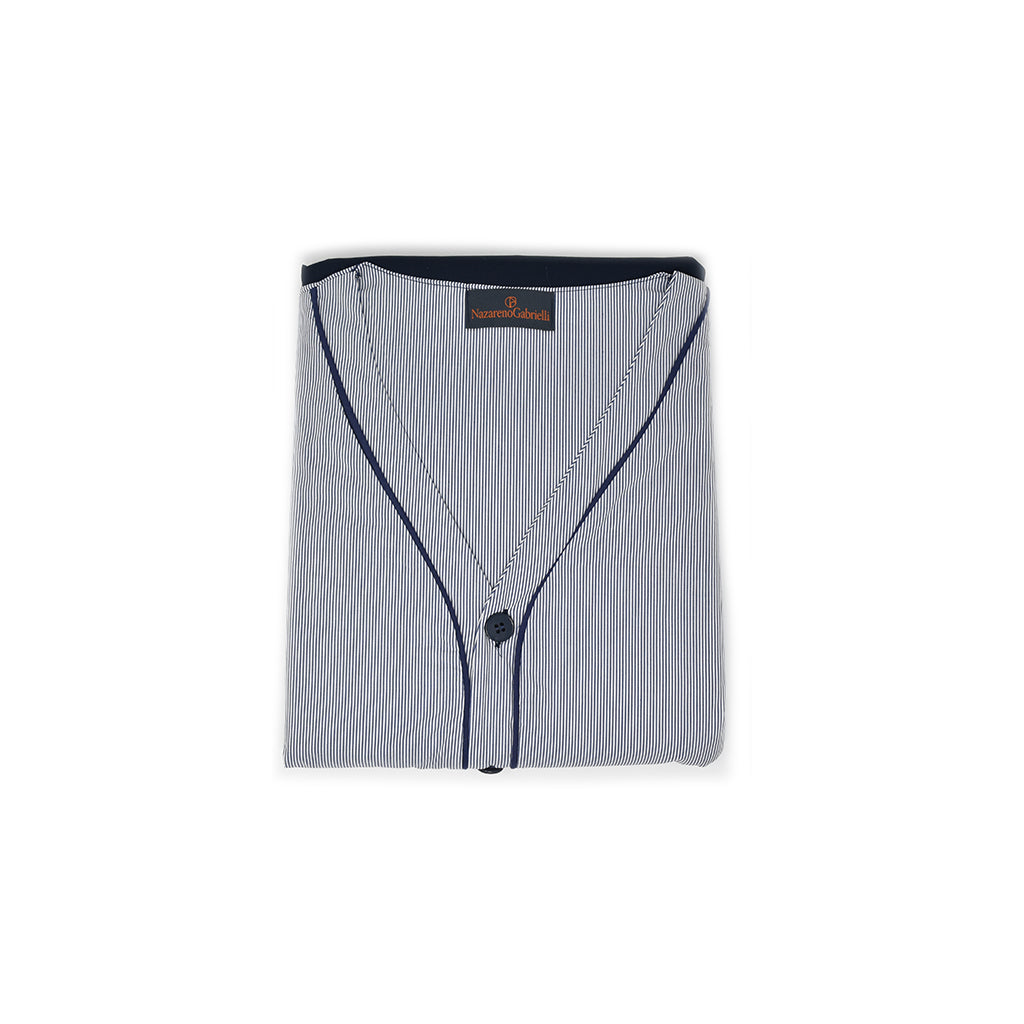 Pigiama Cotone Uomo Tre Pezzi Nazareno Gabrielli U70