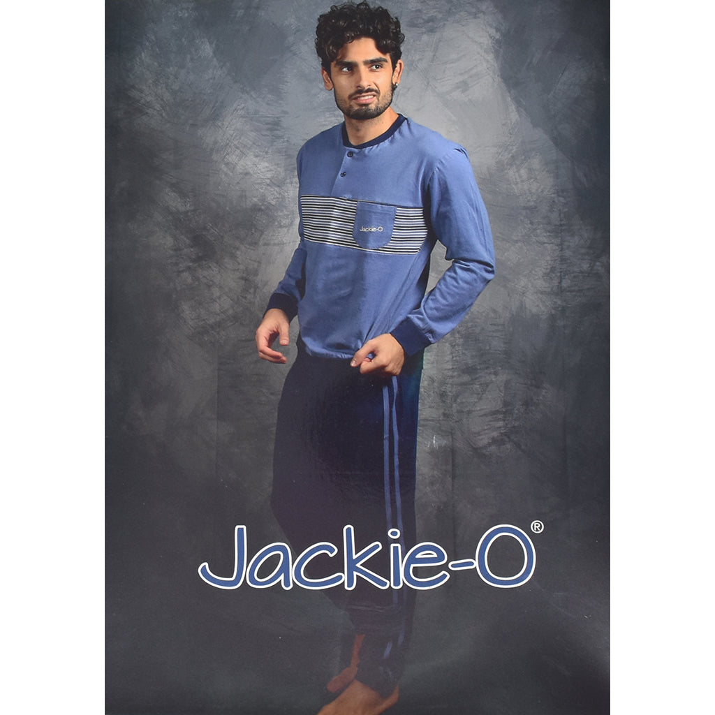 Pigiama Cotone Maniche Lunghe Uomo Jackie-O 003