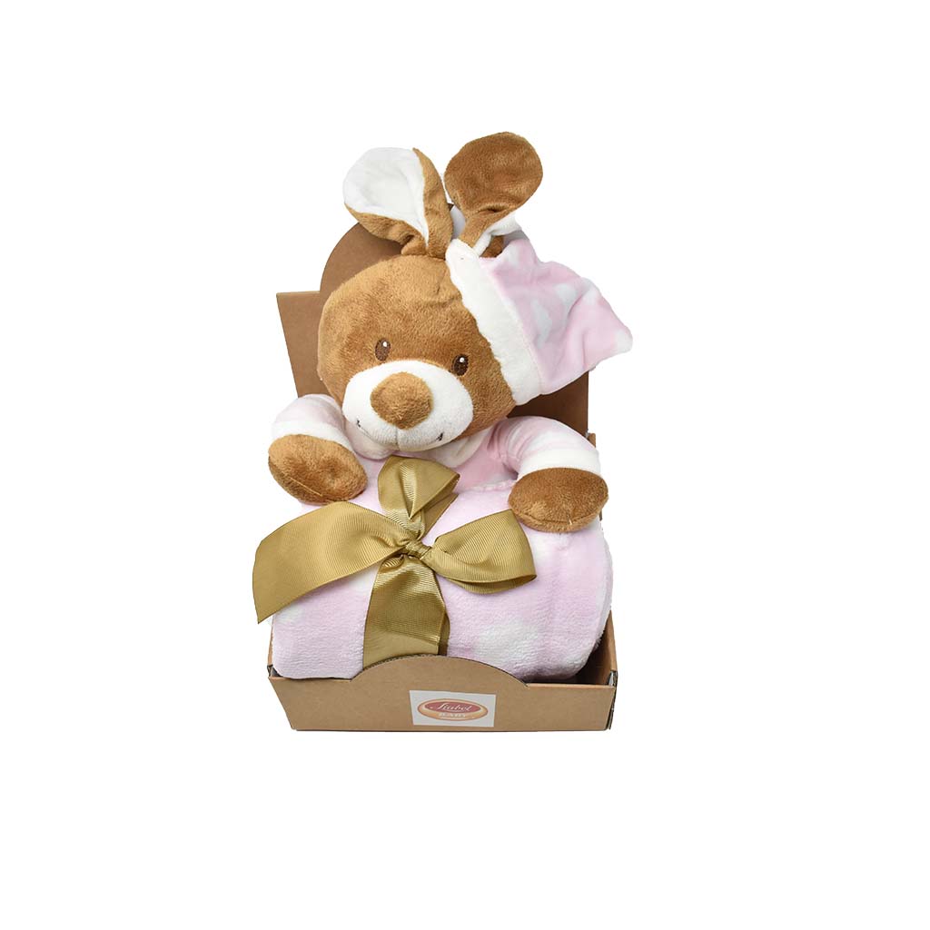 Plaid con Peluche Orsacchiotto Liabel