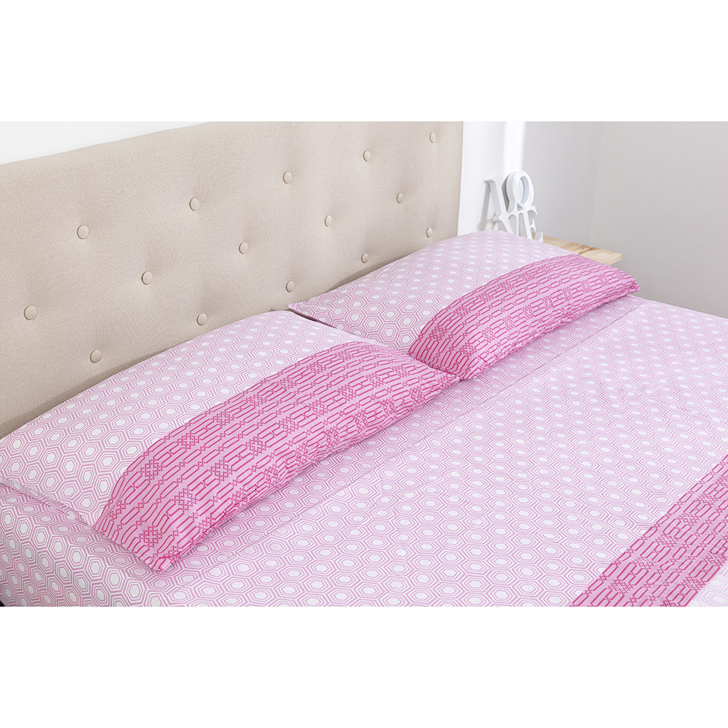 Completo Letto Puro Cotone "Stripe" Lara Justin