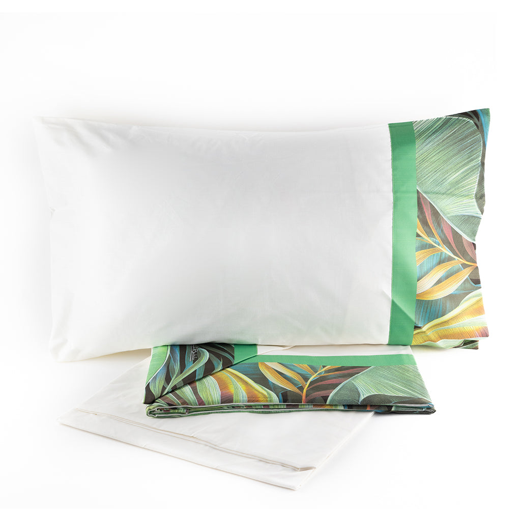 Completo Letto Cotone Matrimoniale Renato Balestra Jungle
