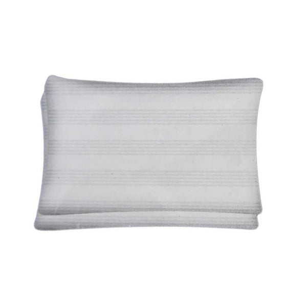 Coppia Federe Rigate con Zip
