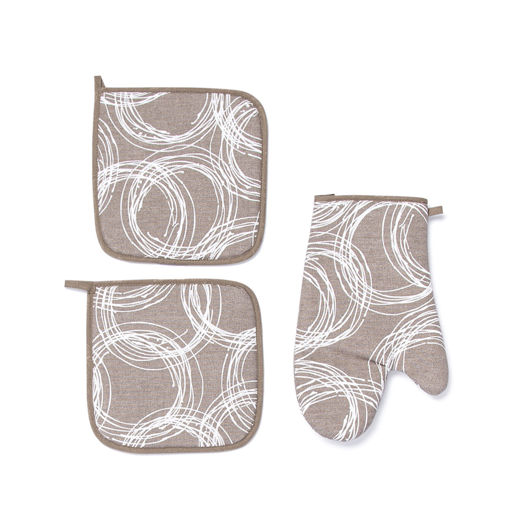 Set Guantone + Presine Fantasia Cerchi