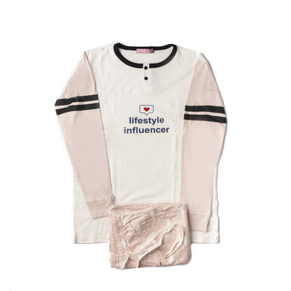 Pigiama Ragazza Caldo Cotone Officina Notturna 05