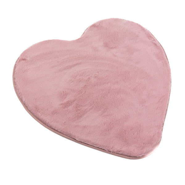 Tappeto Cuore Antiscivolo Pelliccia Liabel Fluffy