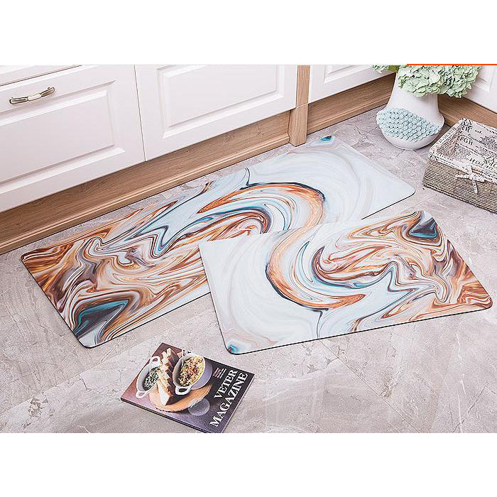 Tappeto in Pvc Stampato Iole Astratto 45x75