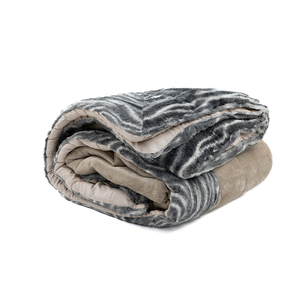 Trapunta Matrimoniale in Eco-pelliccia Liabel 2155