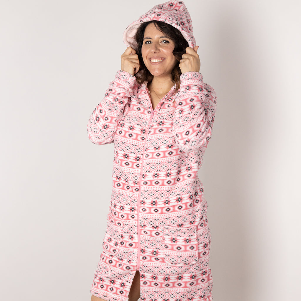 Vestaglia Donna Coral Lara Justin Cappuccio